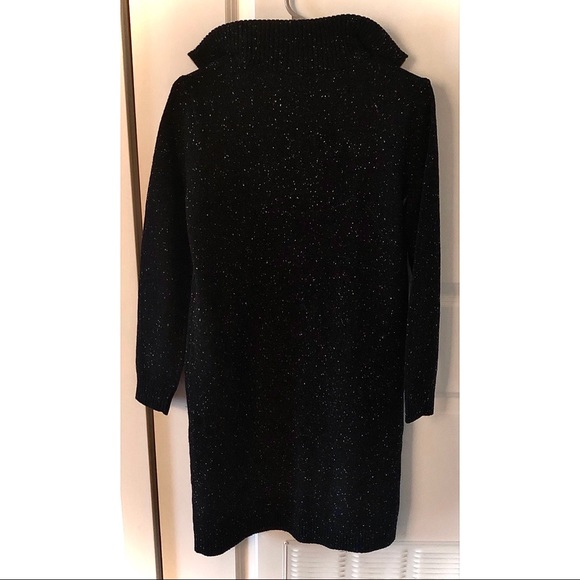 J.Crew Black Zip Sweater Dress - Picture 4 of 5
